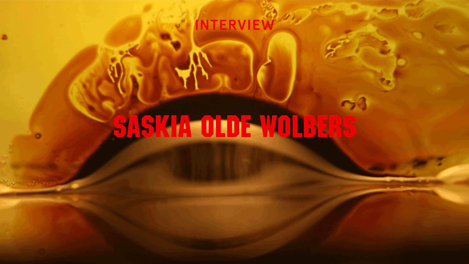 Interview Saskia Olde Wolbers